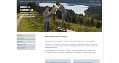 Desktop Screenshot of going-cuckoo.com